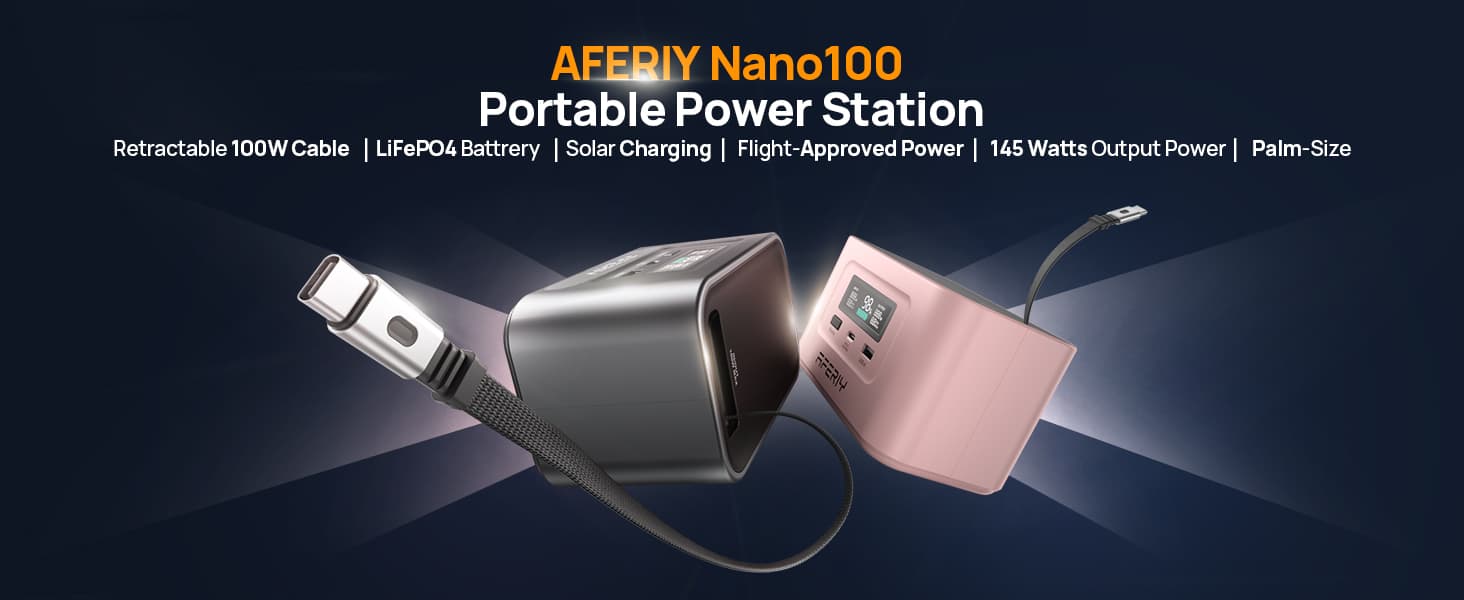 Портативная электростанция Aferiy Nano100
